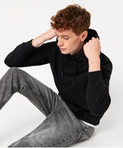 Sweat à capuche intérieur molletonné homme[MISSING]
